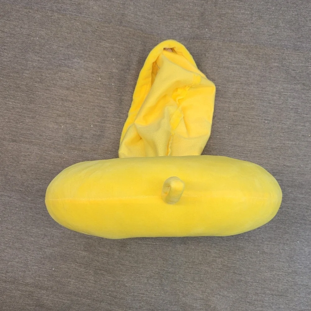 Pokemon Pikachu Hooded Neck Pillow 90sYellow Plush Travel Support Pokeball Logo - Picture 4 of 10